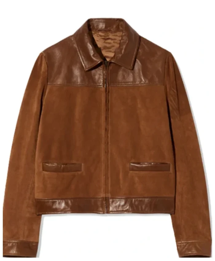 Buy Now Maggie Bell TV Series FBI 2025 Missy Peregrym Brown Suede Leather Jacket For Unisex