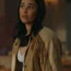 Buy Now Marianly Tejada TV Series Ransom Canyon 2025 Ellie Catawnee Fringe Beige Jacket For Unisex