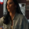 Buy Now Marianly Tejada TV Series Ransom Canyon Season 01 Ellie Catawnee Denim Shacket For Unisex