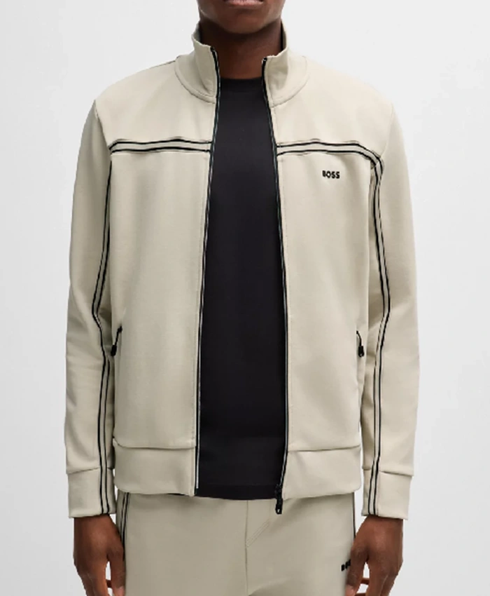Buy Now Maurice Johnson Beyond The Gates 2025 Ted Richardson OFF White Zip Up Track Jacket For Unisex
