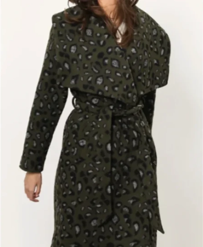 Buy Now Melissa Claire Egan TV Series The Young And The Restless 2025 Chelsea Newman Green Coat For Unisex