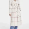 Buy Now Melissa Claire Egan TV Series The Young And The Restless 2025 White Checked Coat For Unisex