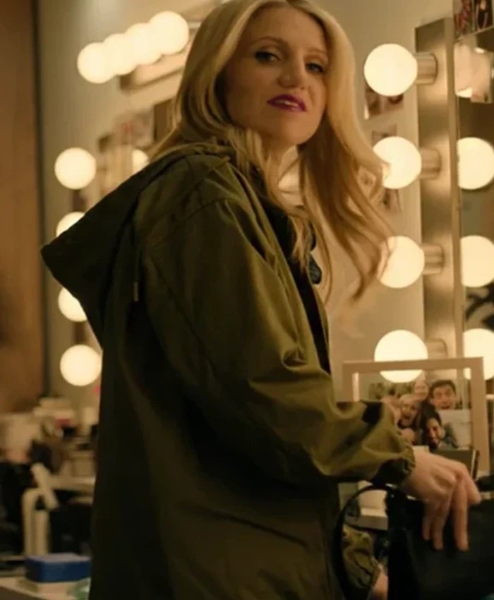 Buy Now Melissa Happy Face Season 01 Annaleigh Ashford Green Cotton Coat For Unisex