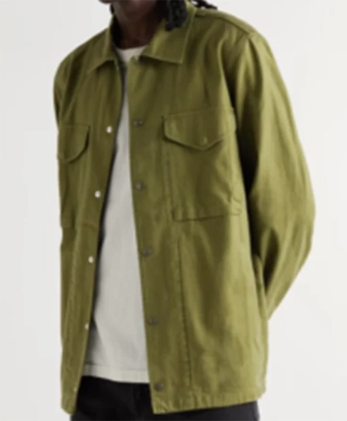 Buy Now Michael Graziadei TV Series The Young And The Restless 2025 Daniel Romalotti Green Shacket For Unisex