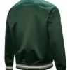 Buy Now Michigan State Spartans Lightweight Green Satin Jacket For Sale