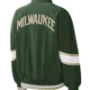 Buy Now Milwaukee Bucks Crinkle Pinnacle Green Varsity Jacket For Men And Women
