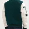 Buy Now Milwaukee Bucks Green And White Letterman Varsity Jacket For Men And Women