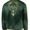 Buy Now Milwaukee Bucks The Offensive Green Varsity Jacket For Men And Women