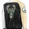 Buy Now Milwaukee Bucks Tricolor Remix Multicolor Varsity Jacket For Unisex