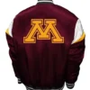 Buy Now Minnesota Golden Gophers Power Maroon Satin Varsity Jacket For Sale