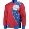 Buy Now Mitchell And Ness Philadelphia 76ers Warm Up Varsity Jacket For Unisex