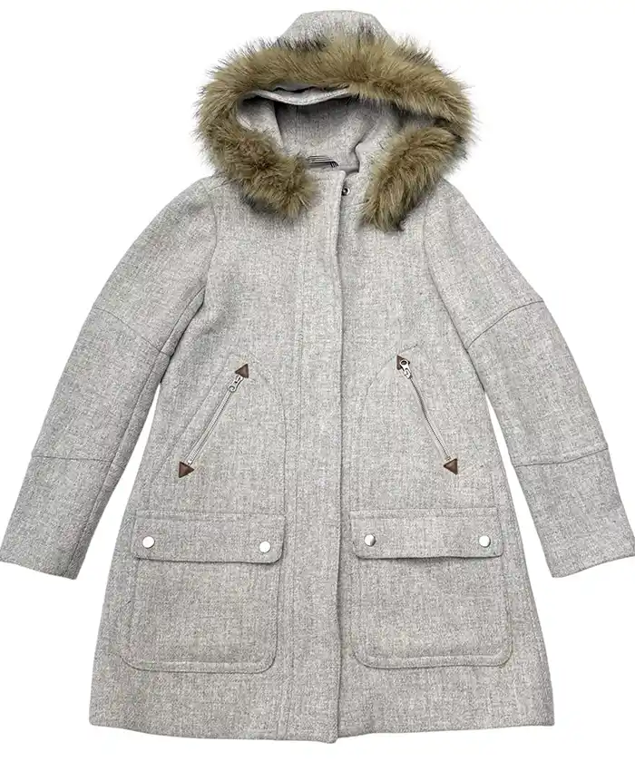Buy Now Molly Lansing Davis TV Series General Hospital 2025 Kristen Vaganos Grey Hooded Coat For Unisex