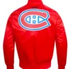 Buy Now Montreal Canadiens Classic Red Letterman Varsity Jacket For Men And Women