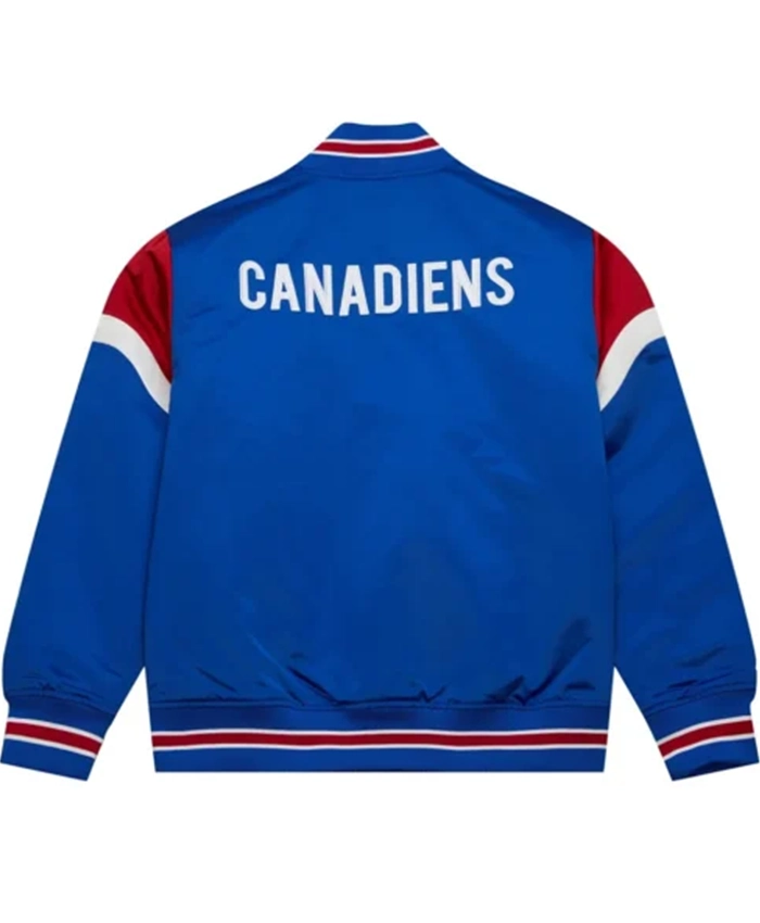 Buy Now Montreal Canadiens Heavyweight Royal Blue Varsity Jacket For Men And Women