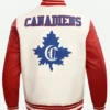 Buy Now Montreal Canadiens Pro Standard Retro Classic Wool Leather Varsity Jacket For Sale