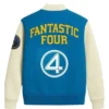Buy Now Movie The Fantastic Four First Steps 2025 Blue And White Varsity Jacket For Unisex