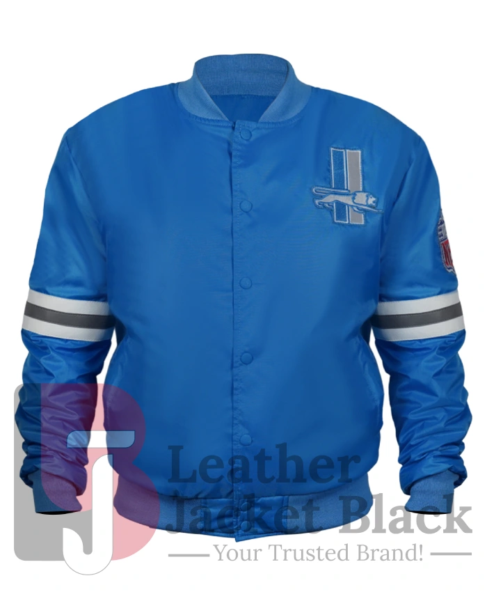 Buy Now NFL Detroit Lions 80s Varsity Jacket For Men And Women