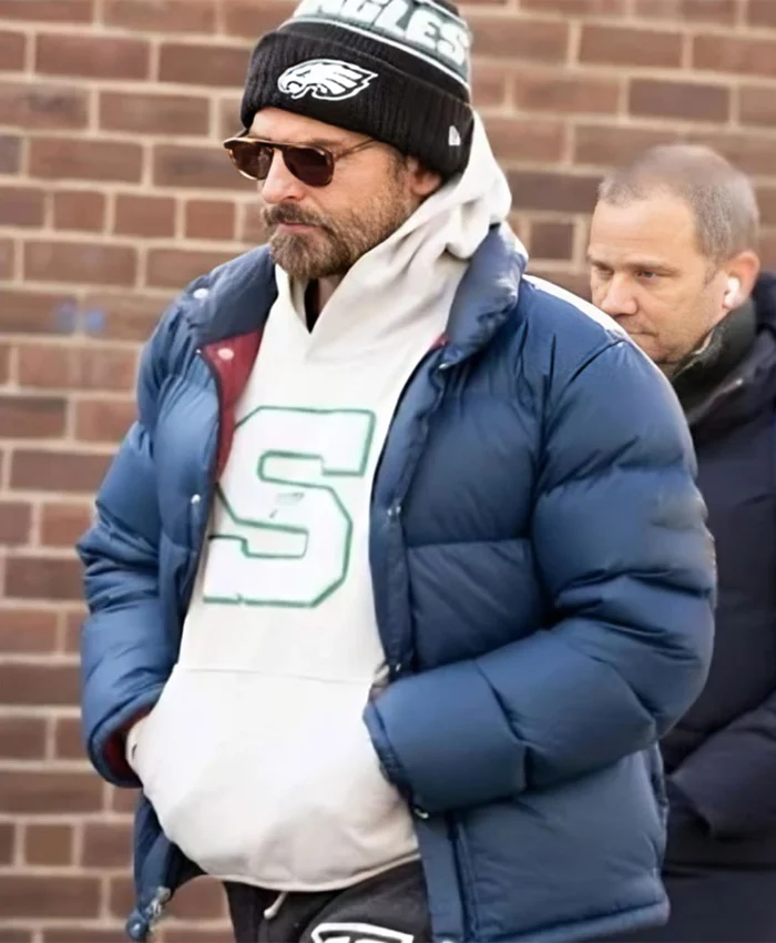 Buy Now NYC Bradley Cooper Puffer Blue Jacket For Unisex