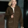 Buy Now New York Fashion Week Gigi Hadid Brown Jacket For Sale