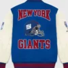 Buy Now New York Giants OVO Letterman Varsity Jacket For Men And Women