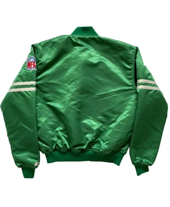 Buy Now New York Jets 80s Green Varsity Jacket For Men And Women