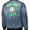 Buy Now New York Jets Charcoal Black Bomber Jacket For Men And Women