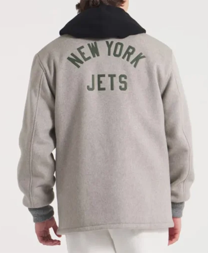 Buy Now New York Jets Coaches Heather Grey Jacket For Men And Women
