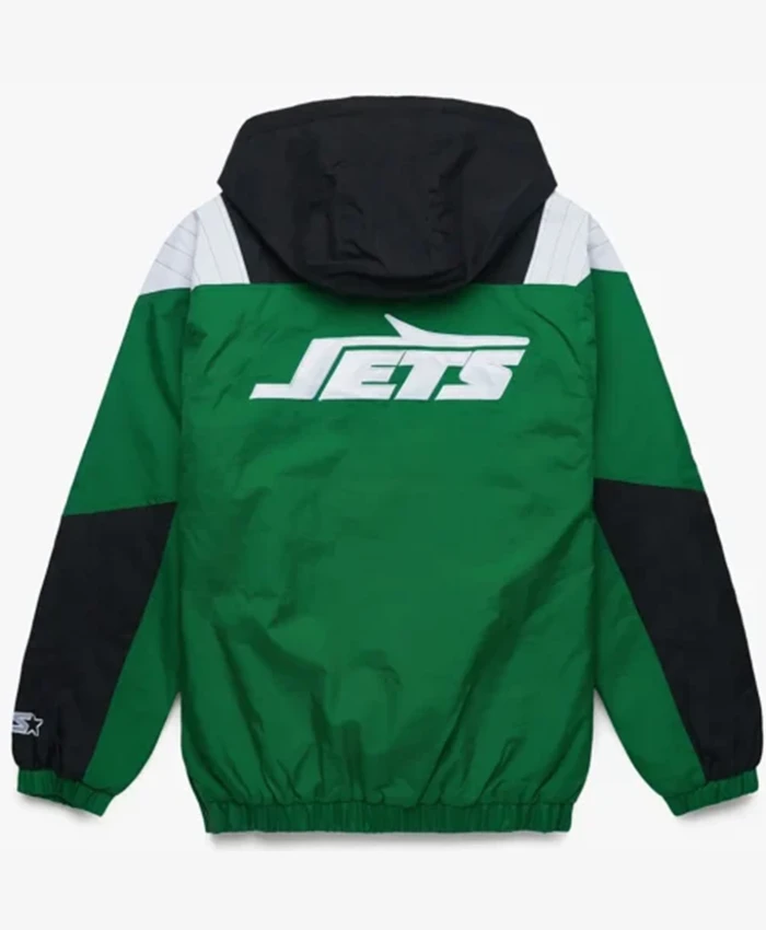 Buy Now New York Jets Green And Black Pullover Jacket For Men And Women