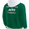 Buy Now New York Jets Green Cotton Hooded Varsity Jacket For Men And Women