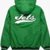 Buy Now New York Jets Green Hooded Varsity Jacket For Men And Women