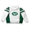 Buy Now New York Jets Home Team White Half Zip Jacket For Men And Women