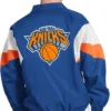 Buy Now New York Knicks Starter Yard Line Full Zip Blue Jacket For Unisex