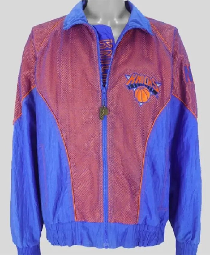 Buy Now Nick Jonas New York Knicks Windbreaker Zipper Jacket For Men And Women