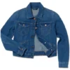 Buy Now Nicole Brydon Bloom TV Series Paradise Season 01 Jane Driscoll Blue Denim Jacket For Unisex