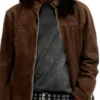 Buy Now Niko Pepaj SWAT Season 08 Miguel Alfaro Suede Leather Jacket For Unisex