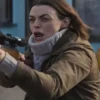 Buy Now Nora Jane Noone Movie Bring Them Down 2025 Caroline Green Cotton Jacket For Unisex