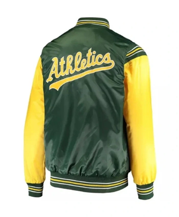 Buy Now Oakland Athletics Enforce Letterman Varsity Jacket For Men And Women