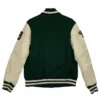 Buy Now Oakland Athletics Green And Off White Varsity Jacket For Men And Women