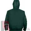 Buy Now Oakland Athletics Historic L 2B Green Hooded Bomber Jacket For Men Women