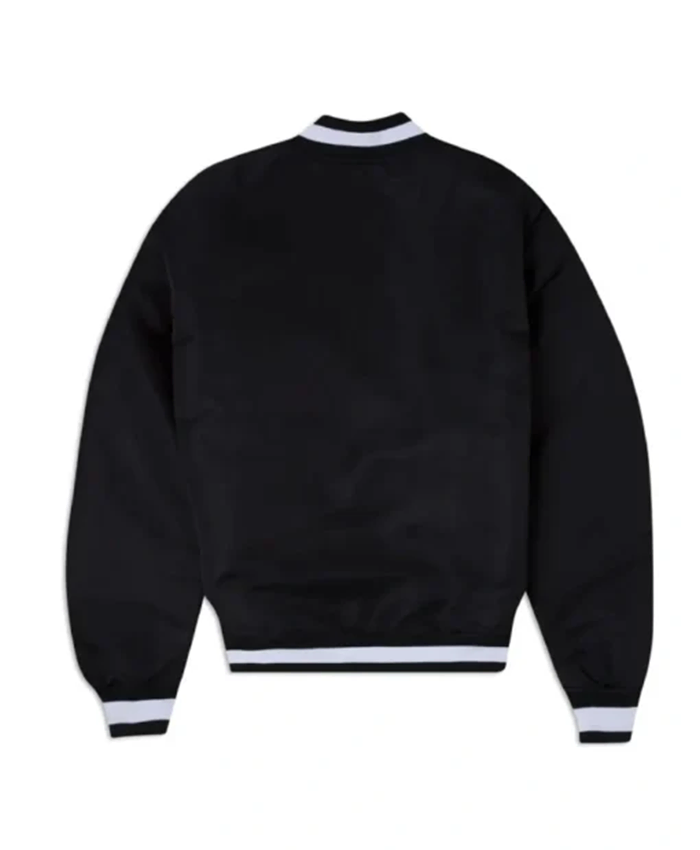 Buy Now Oakland Athletics Logo Select Black Varsity Jacket For Men And Women