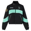Buy Now Octobers Very Own X Wnba New York Liberty Black And Sky Blue Track Jacket For Unisex