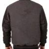 Buy Now Philadelphia Eagles Charcoal And Black Varsity Jacket For Unisex