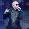 Buy Now Pitbull Party After Dark Tour Black Bomber Jacket For Sale