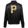 Buy Now Pittsburgh Pirates Classic Black Letterman Varsity Jacket For Men And Women