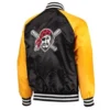 Buy Now Pittsburgh Pirates Lead Off Black And Yellow Varsity Jacket For Unisex