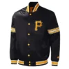 Buy Now Pittsburgh Pirates Midfield Black Varsity Jacket For Men And Women