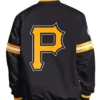 Buy Now Pittsburgh Pirates Scout Black Varsity Jacket For Men And Women
