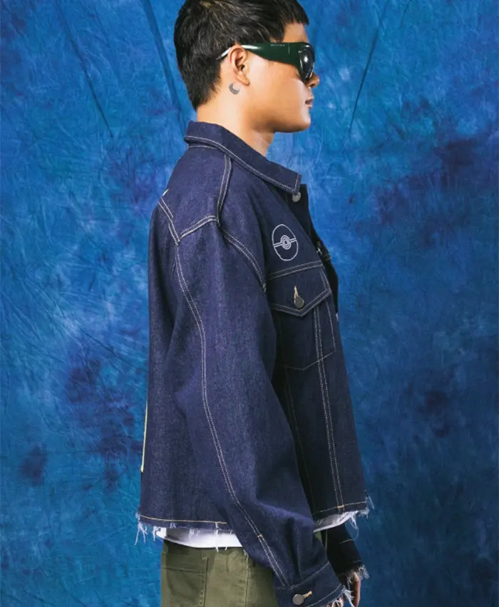 Buy Now Pokemon By Loiter Pikachu Blue Trucker Denim Jacket For Men And Women