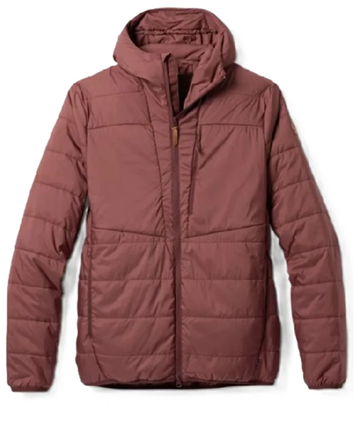 Buy Now Quincy TV Series Will Trent Season 03 Anthony S. Goolsby Maroon Hooded Puffer Jacket For Unisex