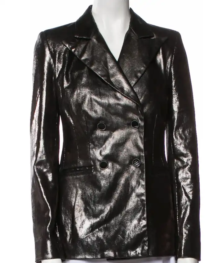 Buy Now Real Housewives Of Orange County S18 Heather Dubrow Leather Blazer